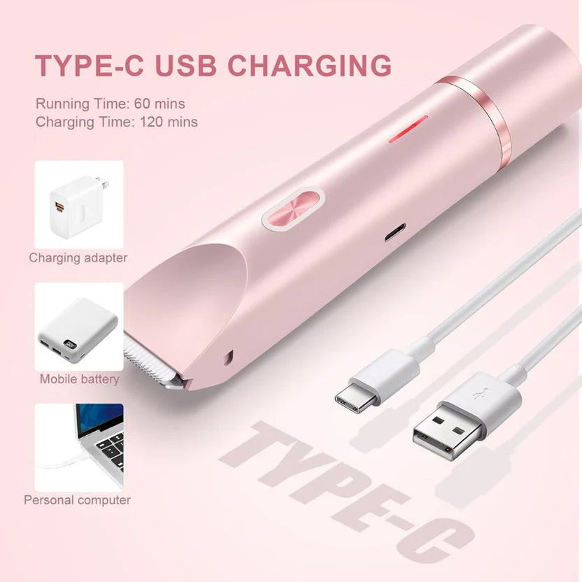 2-in-1 Electric Hair Trimmer & Shaver