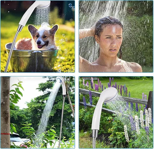 Compact Handheld Outdoor Shower